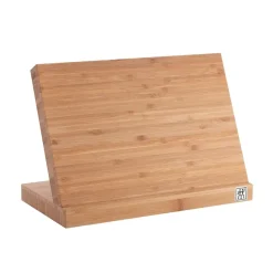 Zwilling knife block with magnet, bamboo wood