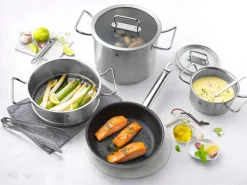 Zwilling Pro pot high with glass lid stainless steel, 3.5 L