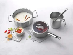 Zwilling Pro saucepan with glass lid stainless steel, 1.5 L