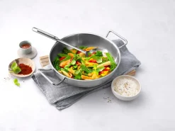 Zwilling Pro wok pan Ø30 cm, Stainless steel