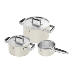 Zwilling Pure saucepan set 5 pieces, Ivory