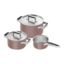 Zwilling Pure saucepan set 5 pieces, Pink