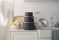 Zwilling Pure saucepan set 5 pieces, Grey