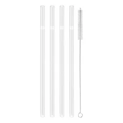 Zwilling Sorrento straws 4-pack, Clear