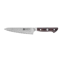 Zwilling Tanrei compact chef's knife 14 cm, Damascus-black