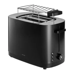 Zwilling toaster with bread warmer 2 short slots, Black
