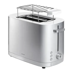 Zwilling toaster with bread warmer 2 short slots, Silver