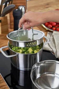 Zwilling TrueFlow saucepan set 5 pieces, Silver