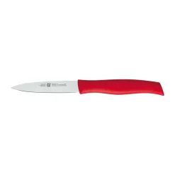 Zwilling Twin grip paring knife 9 cm, Red-stainless steel